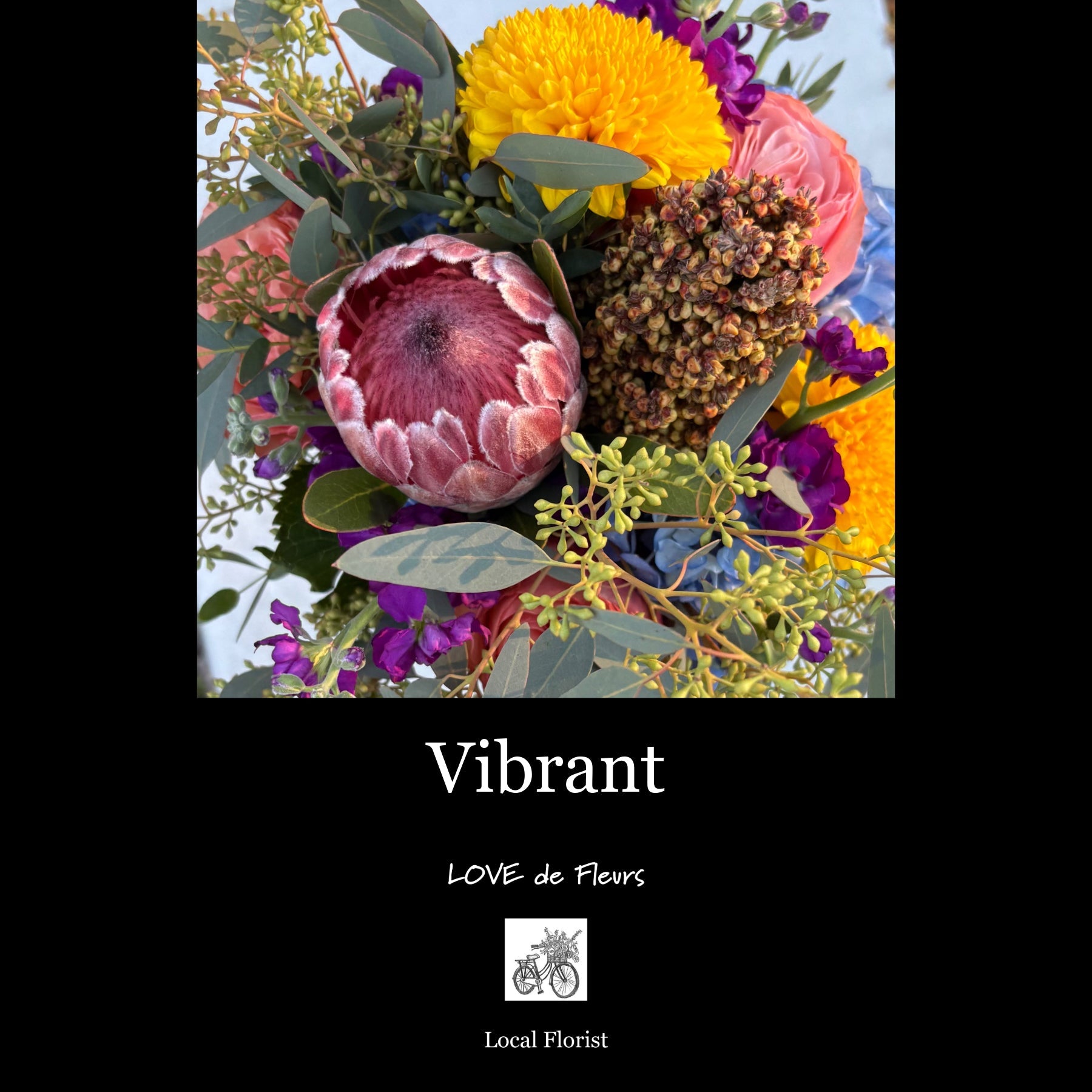 VIBRANT SYMPATHY FLOWERS