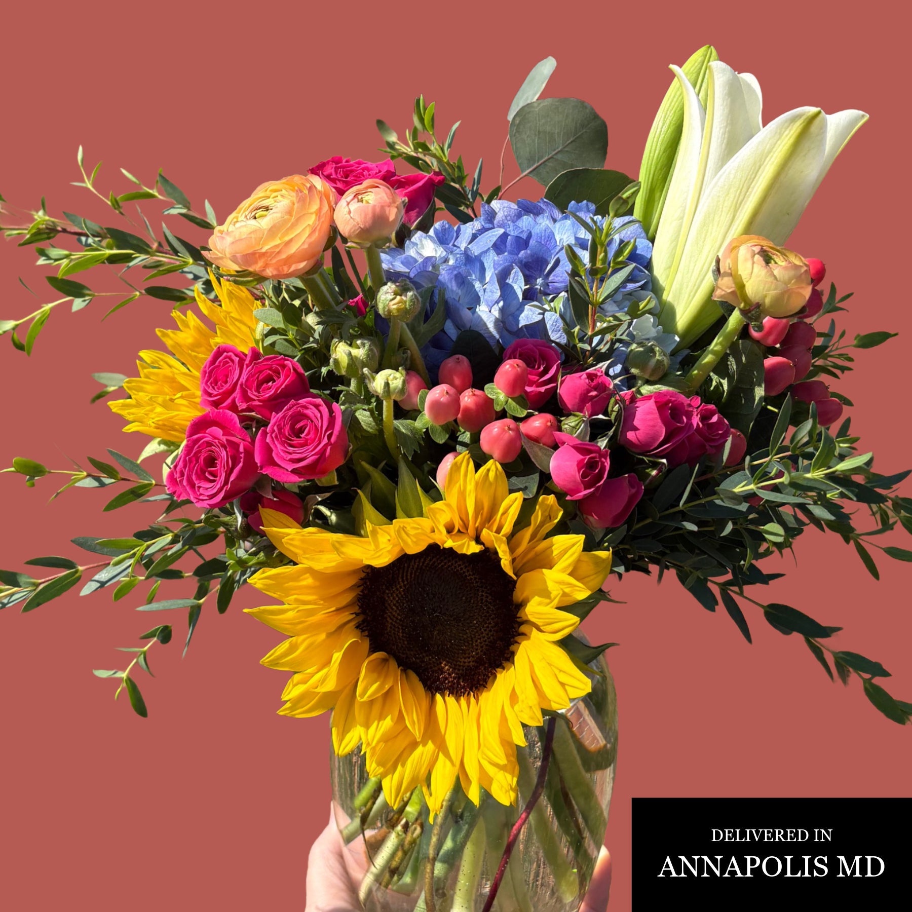 YELLOW & ACCENTS SYMPATHY FLOWERS